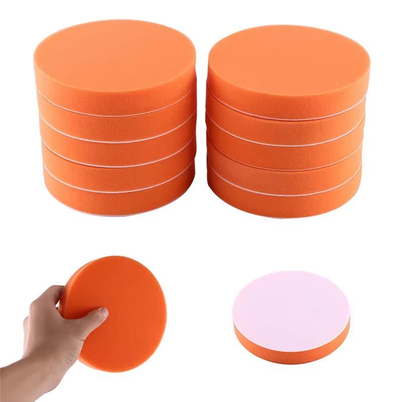 Universal 5/10pcs Car Polishing Pads  Sponge Polisher Clean Waxing Pad Auto Paint Maintenance Care Buffing Cleaning Tool