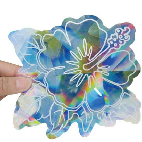 

Наклейка на окно, яркая радужная наклейка на окно, съемная многоразовая наклейка «Ловец солнца» для домашнего офиса, студии, автомобиля X