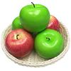 Simulated Fruit Model: Fake Apple for Early Childhood Education and Photography Props