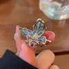 Mini Butterfly Small Grab Clip for Women's Bangs Back of The Head Princess Head Half Tied Hair Accessory Fashion Side Hair Clip