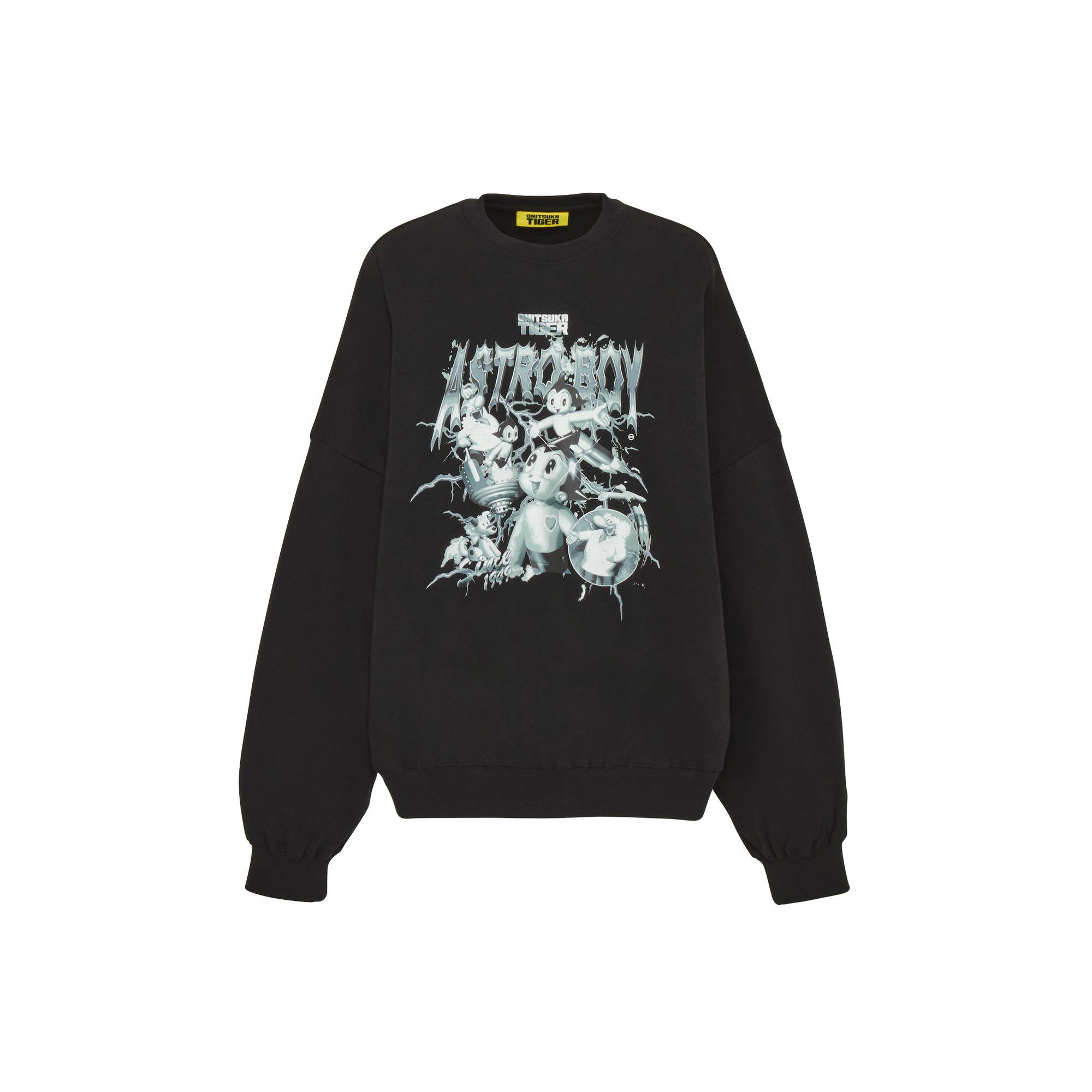 Onitsuka Tiger DENIVITA ASTROBOY Sweatshirt Men s Black 2181B150-001 L