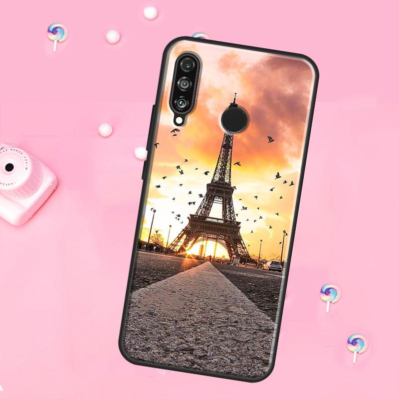 Paris Eiffel Tower France For Huawei Nova 10 9 SE 3i 7i 8i 11i 12i Y73 Y90 Y70 Y72 Y61 Y91 P60 Pro P30 P40 Lite Case