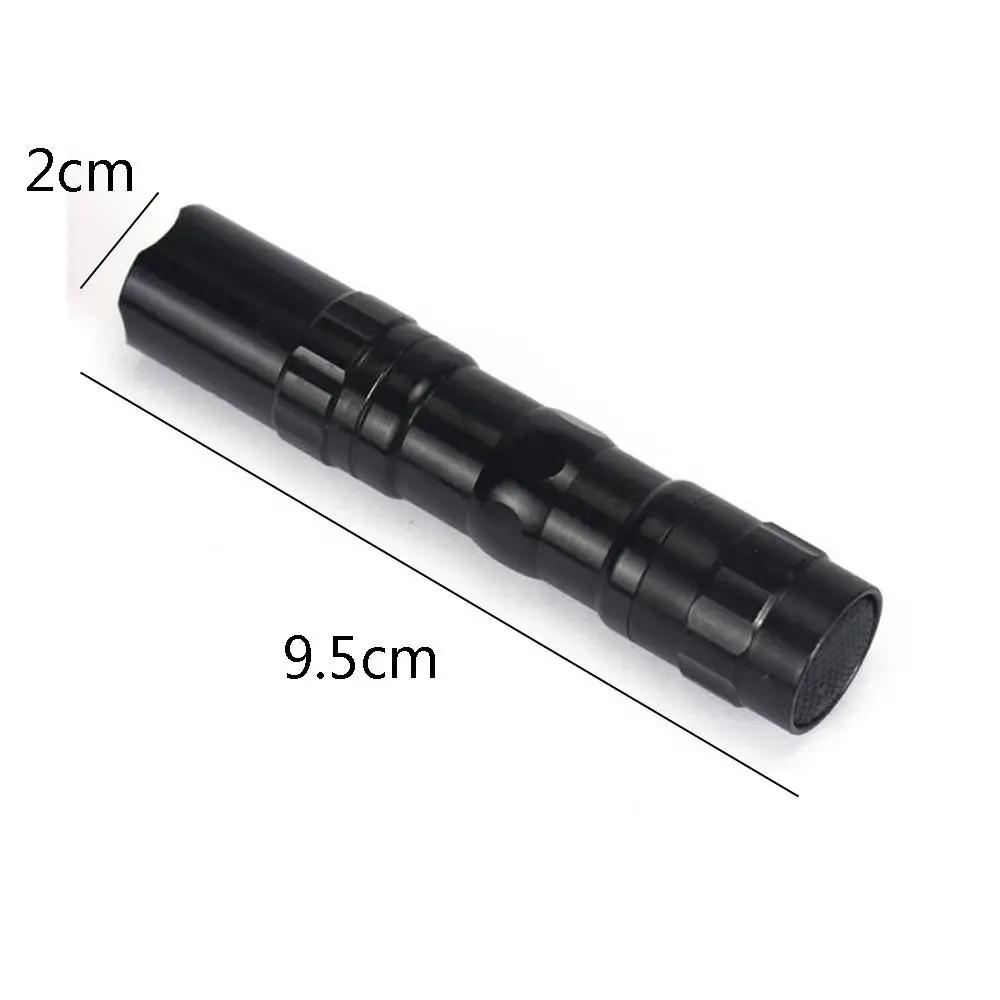 Mini LED Pen Torch Shape Portable Penholder Led Flashlight Night Walking Lighting Waterproof Pocket Torch Camping Accessories