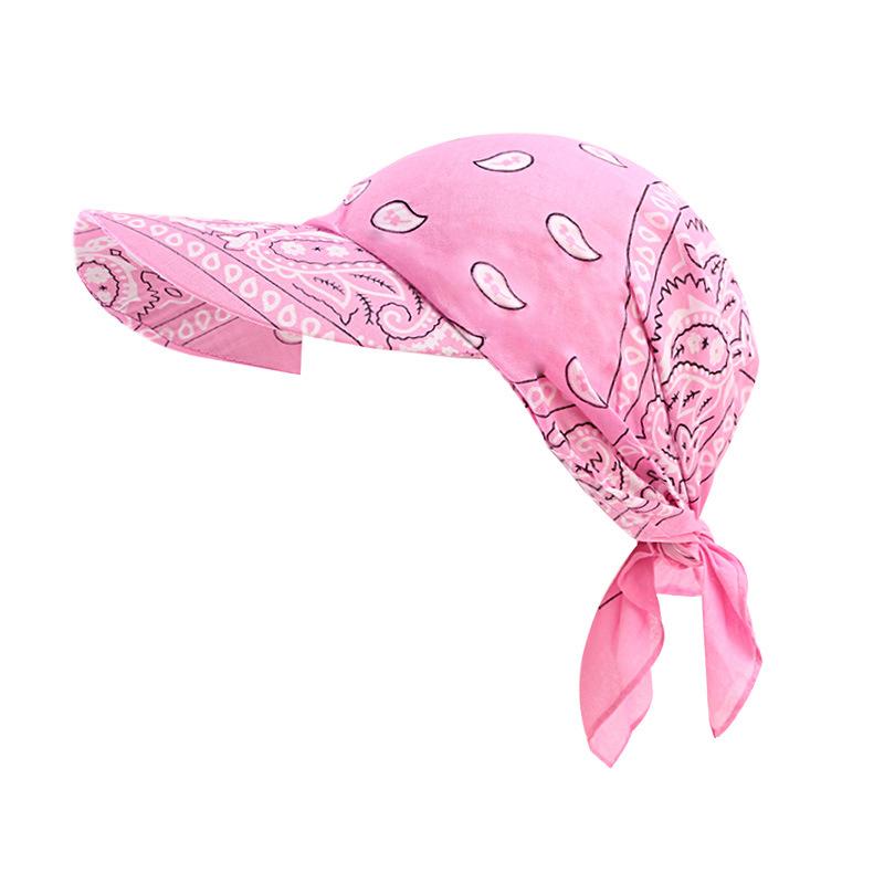 Baseball Cap Brim Sunshade Women Men Hat Korean Square Scarf Cap Soft Headscarf