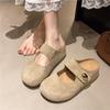 Women S French Style Thick Sole Birkenstock Mules Summer Slip On Shoes