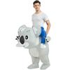 Inflatable Koala Riding Suit for Adults