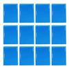 12 Pcs Plastic File Folders Clear Document Organizer with Clip Paper Folders Pockets for Office School Supplies
