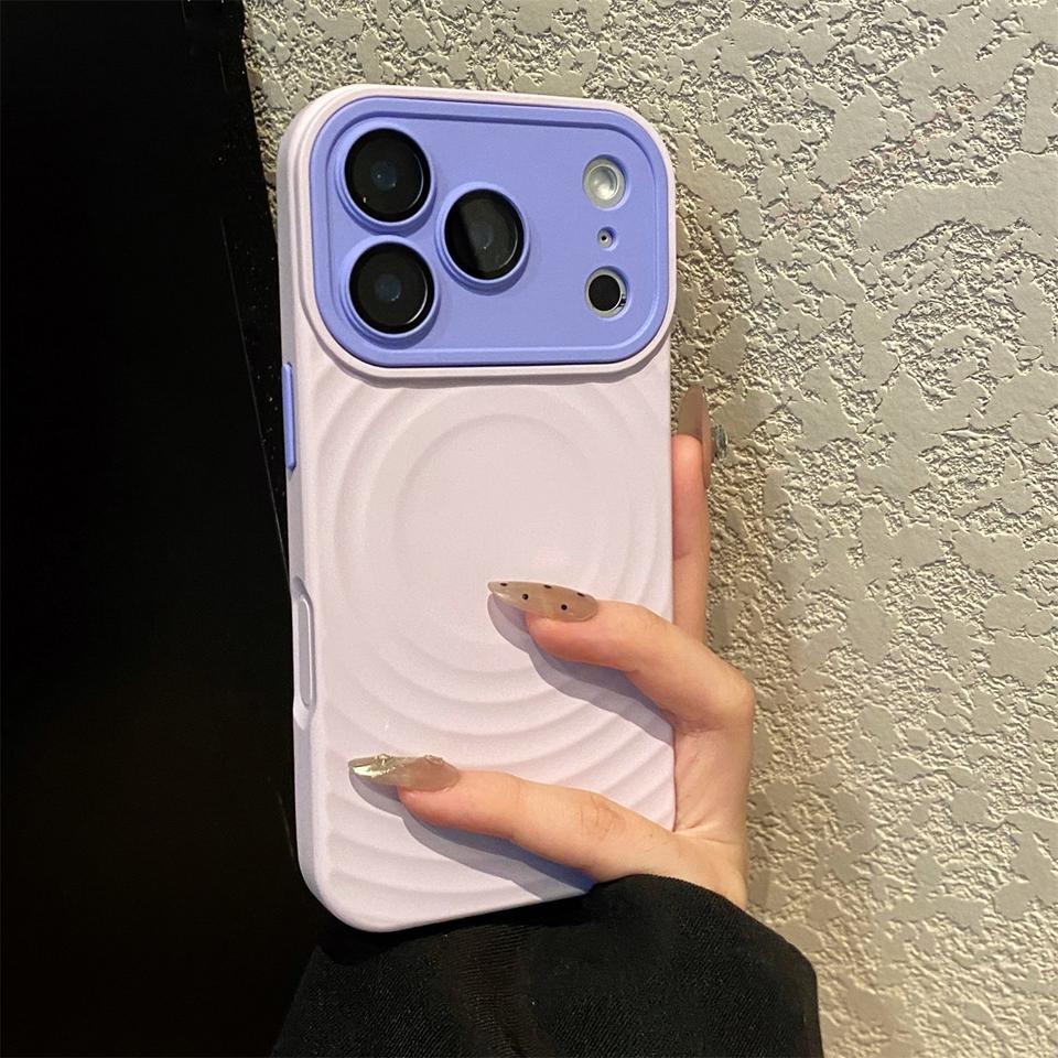 

Candy Big Windows Magnetic Phone Case For For Iphone 17 13 14 1 16 Pro Max Air Official Shockproof Protector Cover For iPhone 17ProMax