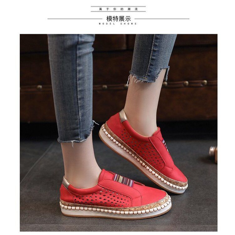 Summer Flat Mesh Breathable Shoes for Women Aesthetic 39 Korean Casual Light Woman Footwear Comfortable and Elegant Walking A H