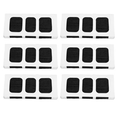 6pcs Refrigerator Air Filter Replacement Carbon Activated Filter Compatible for Frigidaire Paultra2 Refrigerator Reduce