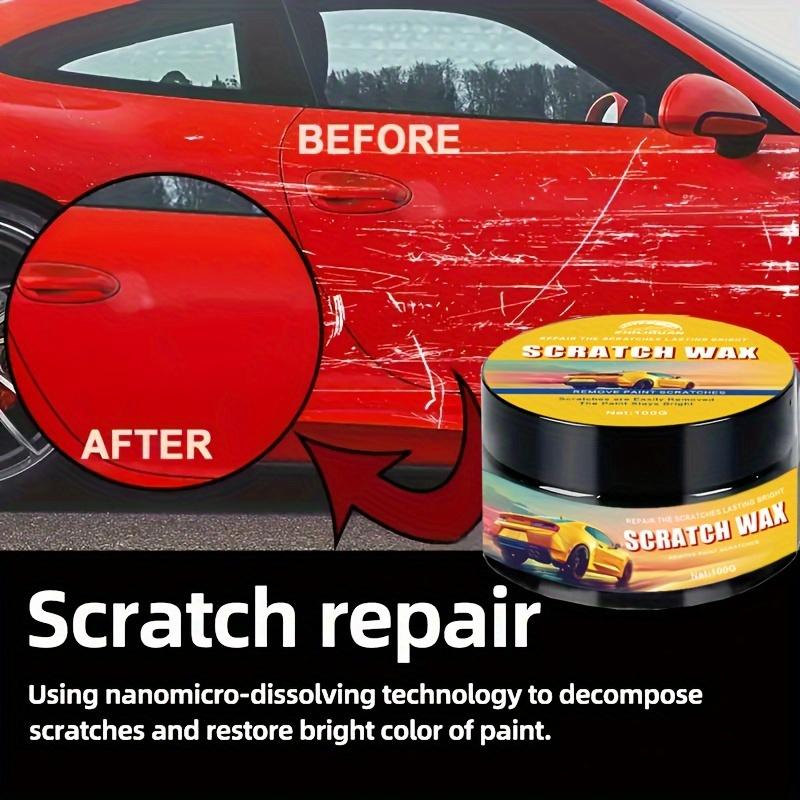 Car body universal scratch repair kit, quick polishing to remove scratches, body polishing care, scratch resistant wax, durable