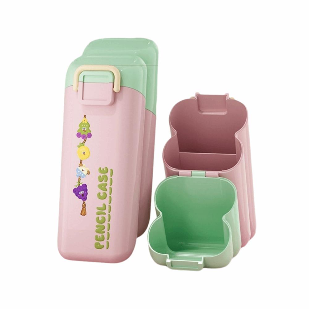 

Large Capacity Desktop Slanting Organizer Creative Pencil Case Cosmetics Storage Box Office Use