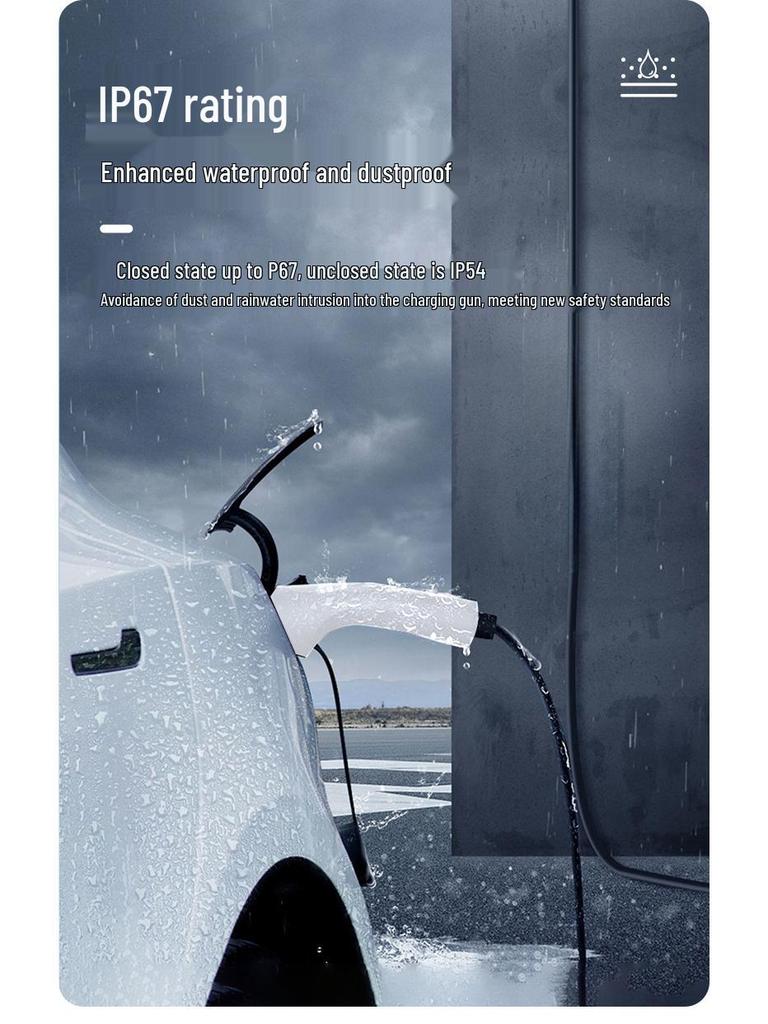 Încărcător Portabil pentru Vehicule Electrice 16A/32A - 3.5/7kW Pistolet de Încărcare Fără Împământare pentru Mașini cu Energie Nouă