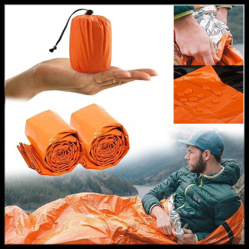 Buy Portable Waterproof Reusable Emergency Foil Camping Hiking Survival