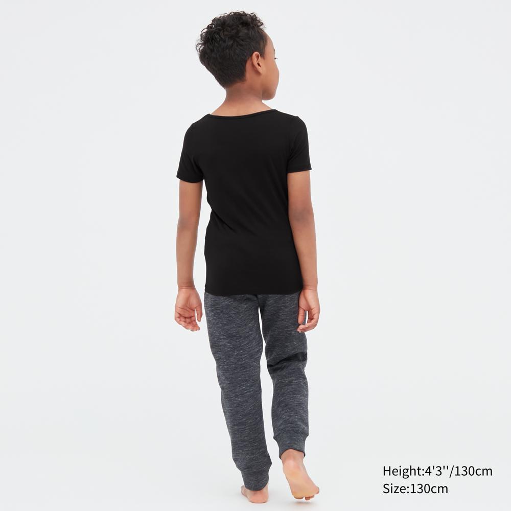 Uniqlo KIDS Heattech  Neck  Short Sleeve