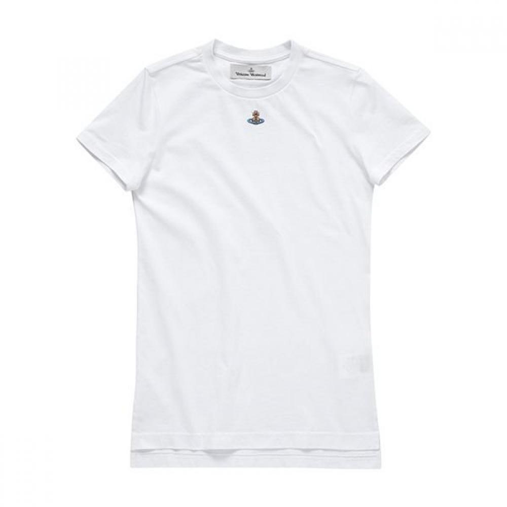 Vivienne WeStwood Galleria Vivienne WeStwood 3g010017 J001m A401 Вышивка логотипа Orb Перу Женский S Короткий рукав 3G010017 J001M A401 (S)