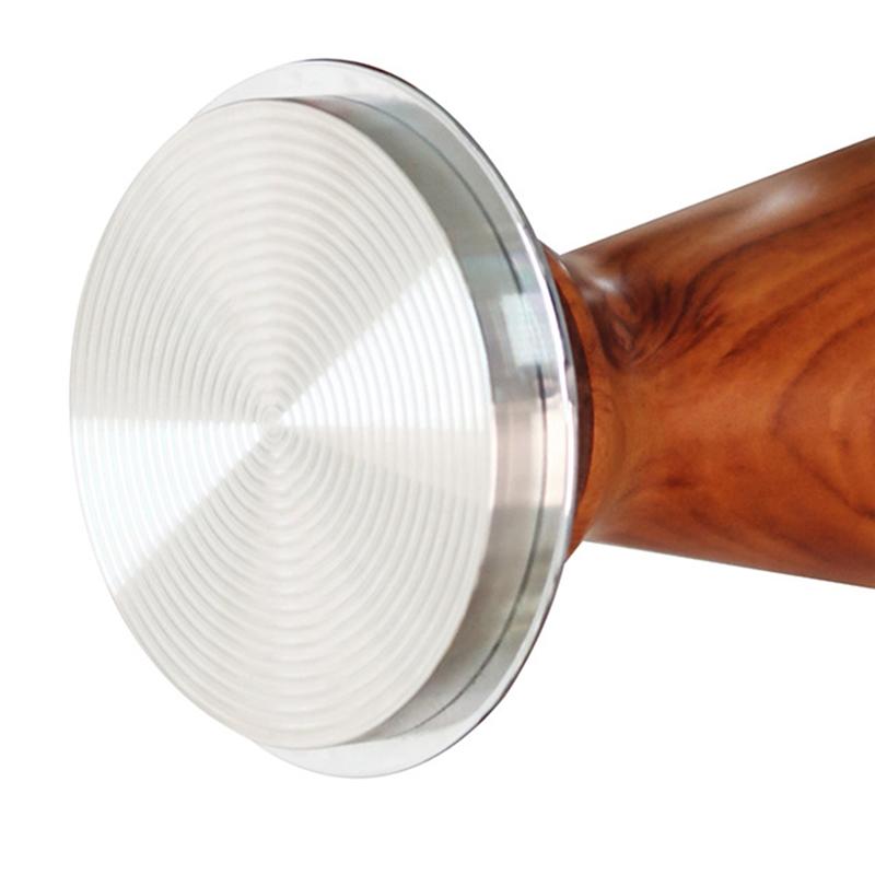 Promotion! 51Mm Coffee Tamper Espresso Tamper Handmade Coffee Powder Hammer Tamper Ripple Base