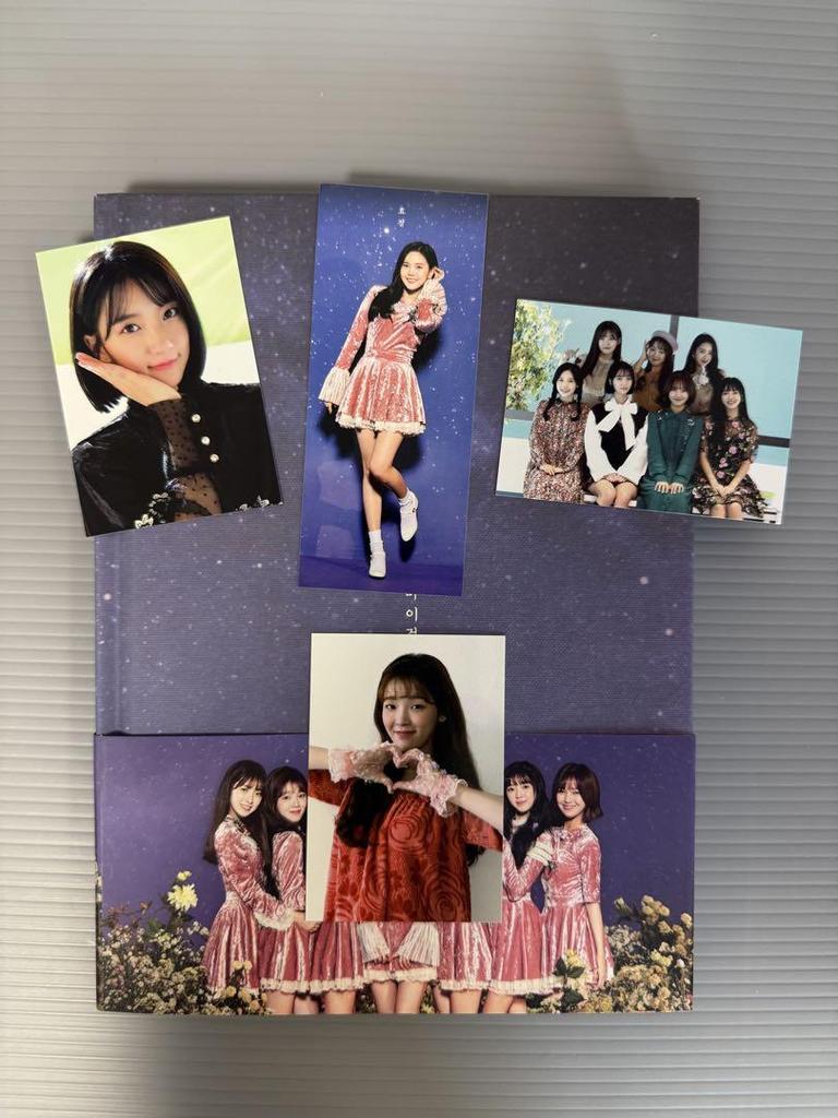 [USED] OH MY GIRL Bini Arin autographed mini 5th Secret Garden CD