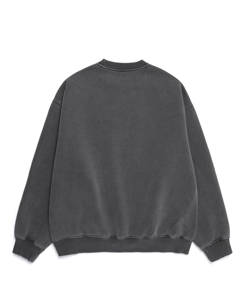 Basic Pigment Sweatshirt [Chacoal]