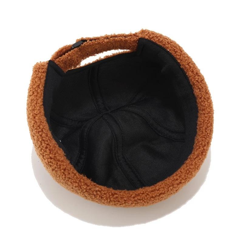 Nová Zimní Teplá Hip Hopová Čepice Dámská Pánská Čepice Praná Retro Kulich Nastavitelná Kšiltovka Bez Kšiltu Prodyšná Čepice Námořnická Čepice