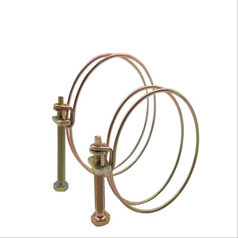 Galvanized Double Wire Hose Clamp