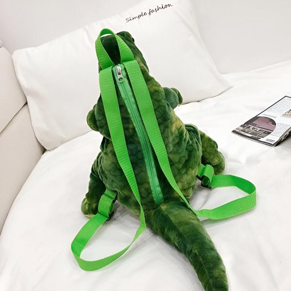 DINOBACK Kids Dinosaur Backpack, Adjustable Straps, Eye-Catching Design, Spacious Durable Comfortable, 38 x 20 x 14 cm
