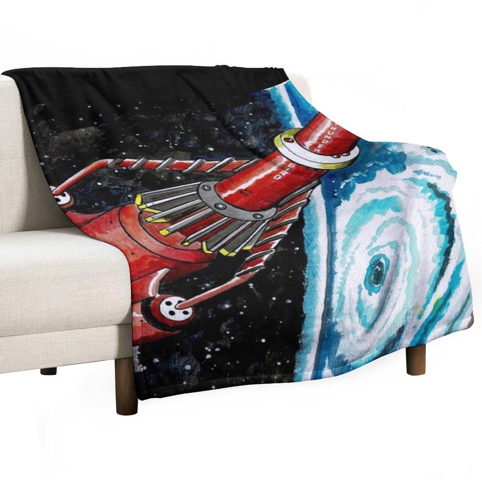 Thunderbird 3 from Thunderbirds Throw Blanket Vintage Blankets For Bed Extra Large Throw Luxury St Blankets 30x40in