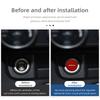Car Metal Cigarette Lighter Button Cap Dustproof Cover Socket For AMG W202 W212 W213 W220 W221 W222 C180 C200 C260 C300
