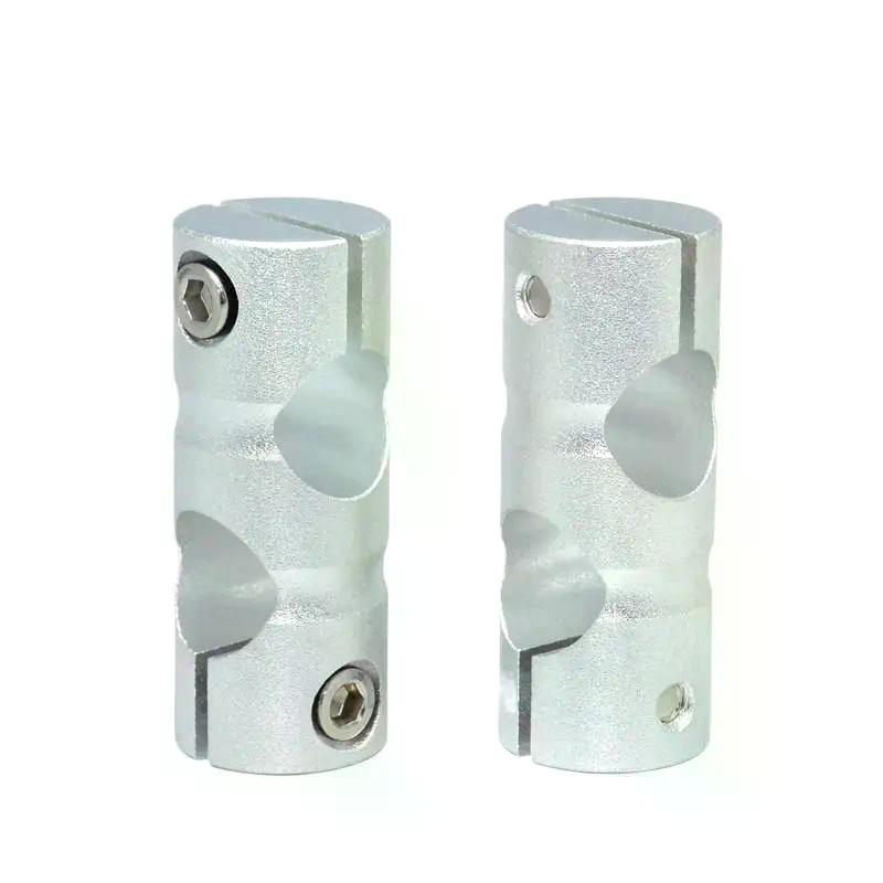 Aluminiumlegierung Zylinderbefestigungsklemme Querachsenhalterung Strebenklemmen Optische Achse Kreuzblock Stahlrohrbefestigungshalterung Connecti