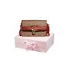Coach Studio 25 C Logo Flap Classic Monogram Canvas And Leather Shoulder Crossbody Bag Large Women Bags Brown Red C6639-B4NQ4