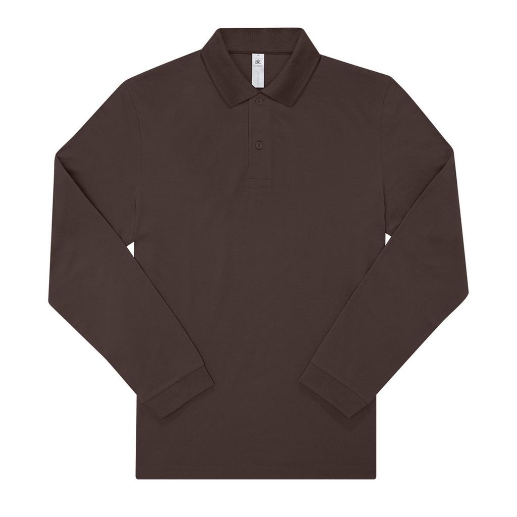 B&C Mens My Polo 180 Long-Sleeved Polo Shirt