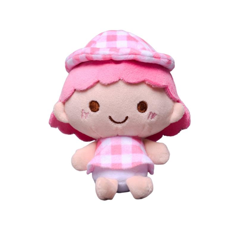 Cute Sanrios Kuromi Melody Cinnamoroll Plush Doll Pendant For Bag And Keychain Decoration