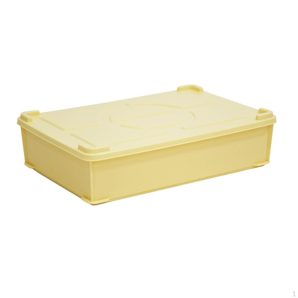 Fermentation Box for Storing Ingredients, Organizing Pizza , Bread, Stackable Container with Lid,