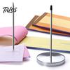 Bill Fork for Restaurant Metal Receipt Holder Spike, Desktop Clip Nail Tool, Durable Business Document Organizer Restaurants Offices Paper Notes