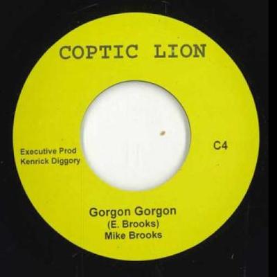 7-Zoll Schallplatte MIKE BROOKS - Gorgon Gorgon / Gorgon C4 Koptischer Löwe 2024 Reggae, Ska & Dub
