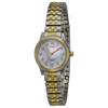 TIMEX Women's Main Street Quartz Watch TW2W35300 25mm White Mother of Pearl Dial 3 ATM Water Resistant