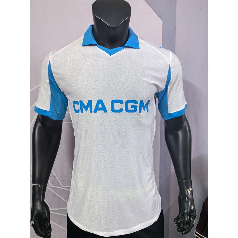 2025-2026 Marseille Home Football Jersey - Player Edition, New Style, Hot Selling XXL белый