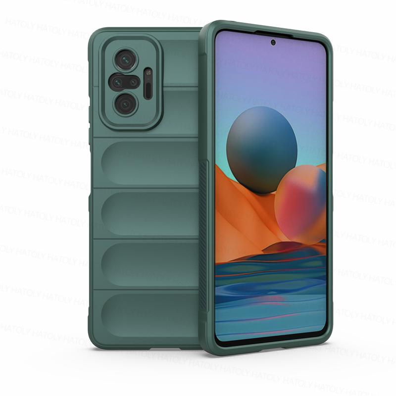 For Xiaomi Redmi Note 10 Pro Case Skin-Friendy Shockproof Silicone Soft TPU Phone Back Cover For Xiaomi Redmi Note 10S 10 Pro 4G
