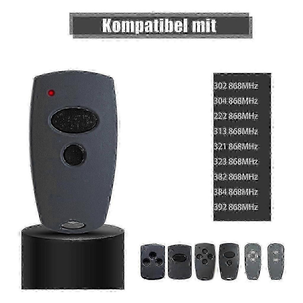 2-piece 868.3 Mhz Marantec D302-868 D304-868 D384-868 D321-868 D32 Garage Door Remote Transmitter Set