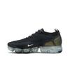 Nike Air VaporMax Flyknit 2 'Black Gold' (Unisex) Black / Gold Running Shoes 942842 015