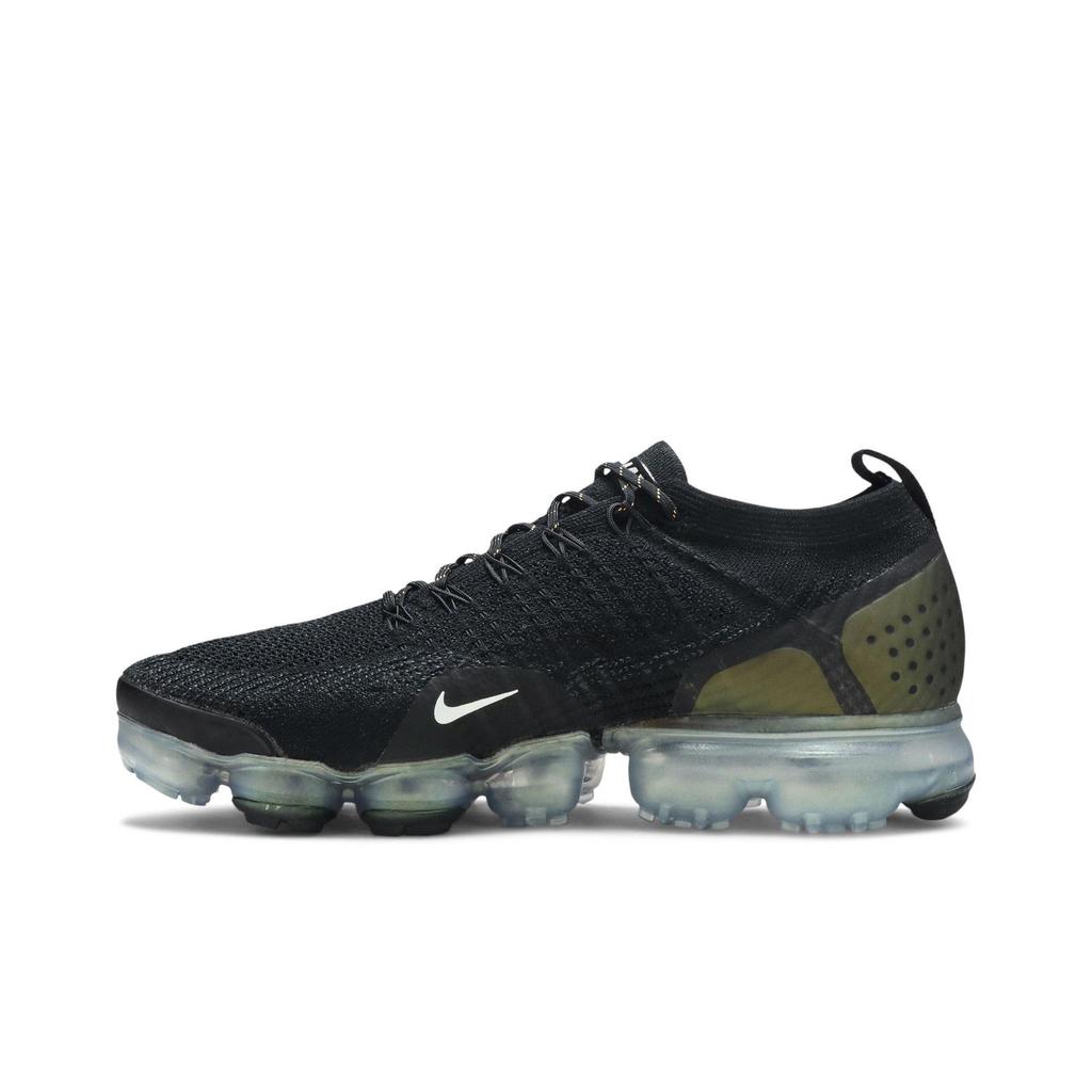 Nike Air VaporMax Flyknit 2 'Black Gold' (Unisex) Black / Gold Running Shoes 942842 015