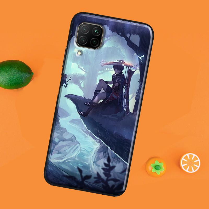 Чехол Scaramouche Genshin Impact для Honor 50 8X 9X 10i, чехол для Huawei Nova 5T P Smart 2021 P20 P30 P40 Lite Pro Huawei P20
