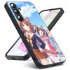 Nekopara-A For Samsung Galaxy S23 S24 S25 Ultra S22 Plus S21 Black Soft Case Waterproof Soft Case