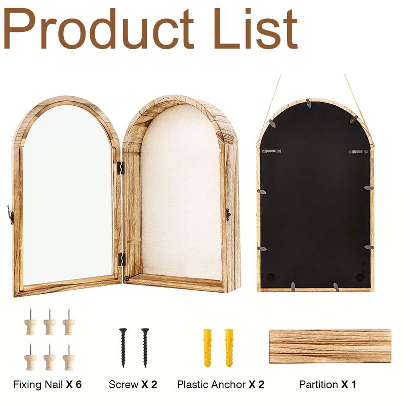 

1Pc Oval Picture Home Decor Wedding Souvenir Display DIY Artificial Bouquet Rustic Photo Frame Office Wall-mounted коричневый