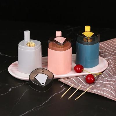 Automatische Zahnstocherbox Presse Kreativer Spaß Hotel Restaurant Zuhause Wohnzimmer Restaurant Küche Automatischer Zahnstocher