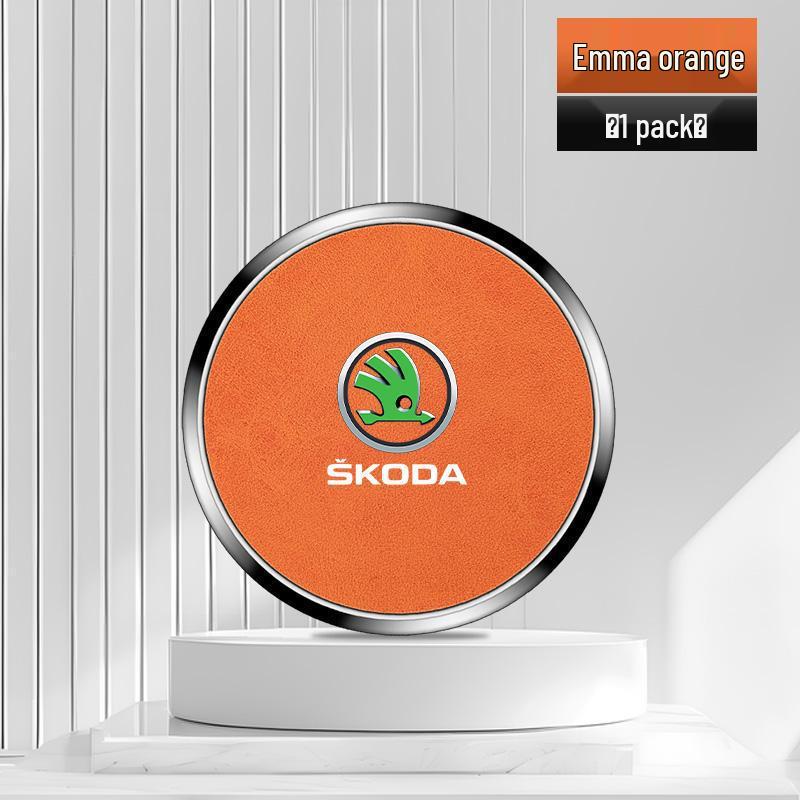 Skoda Kodiaq Cup Holder Coaster for 2017-2024 Models, Alloy