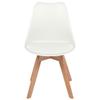Maison Exclusive - Chaises à manger lot de 6 Blanc Plastique