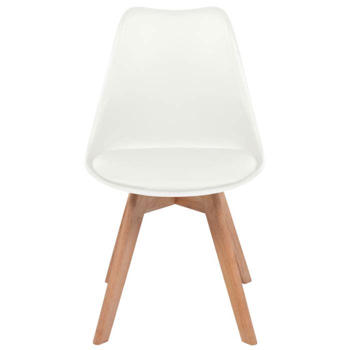 Maison Exclusive - Chaises à manger lot de 6 Blanc Plastique