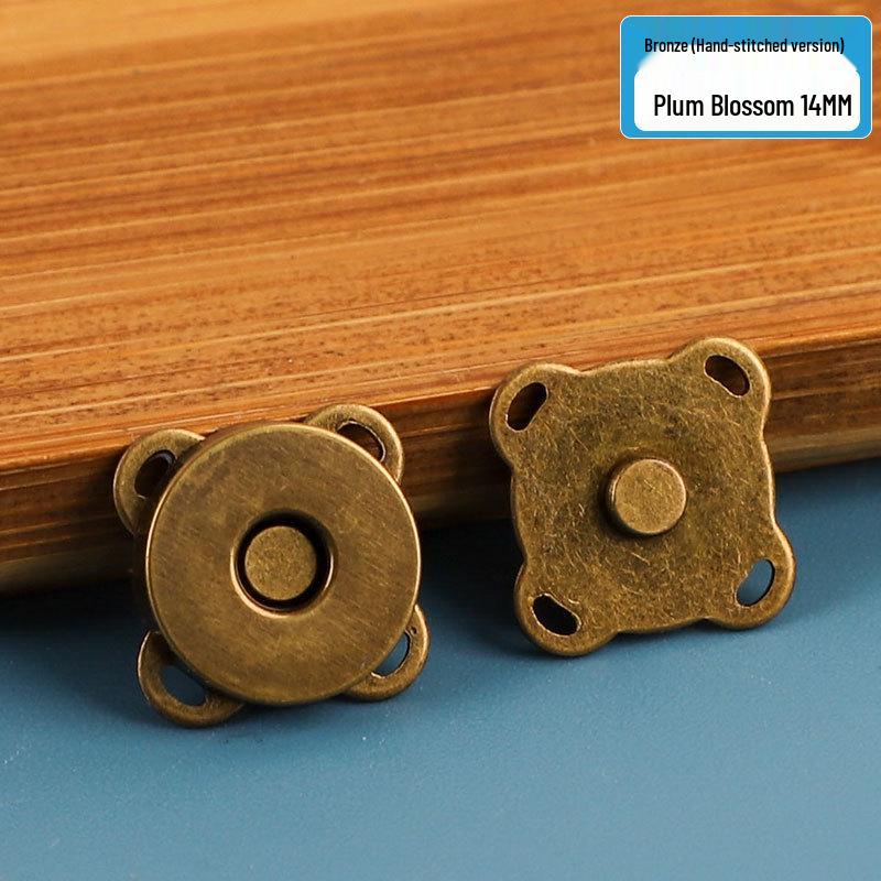 Strong Magnetic Plum Blossom Invisible Mother-Child Clothing Buckle