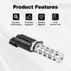 2 PCS Engine Variable Valve Timing VVT Solenoid Intake & Exhaust Replacement for 243552B700 TS1114 Compatible with Hyundai Accent Sonata Tucson